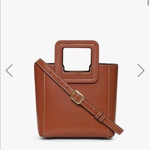 Staud mini Shirley bag -saddle
